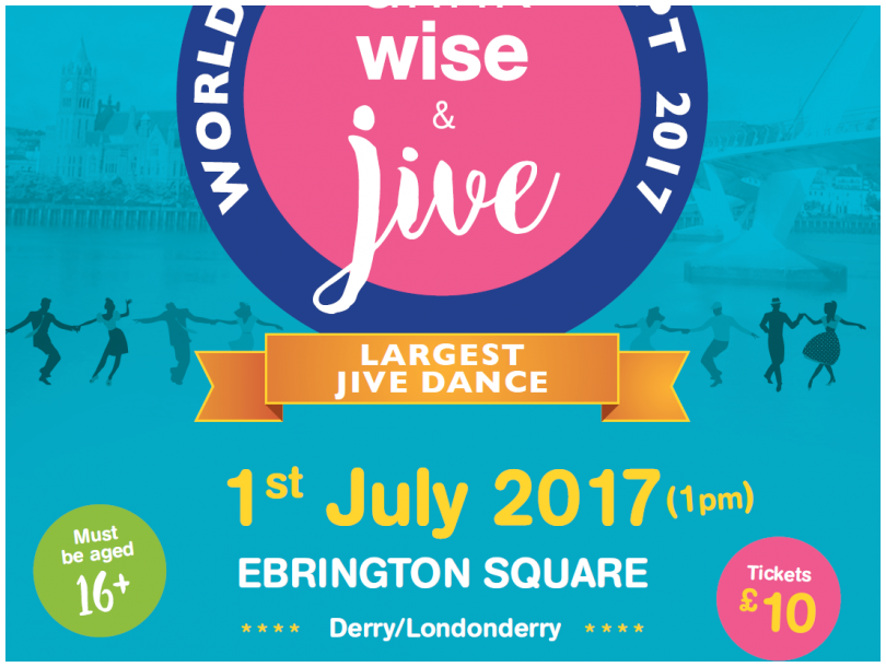 Drink Wise & Jive - World Record Attempt for Largest Ever Jive