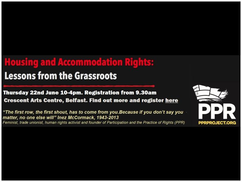 Housing and Accommodation Rights: Lessons from the Grassroots