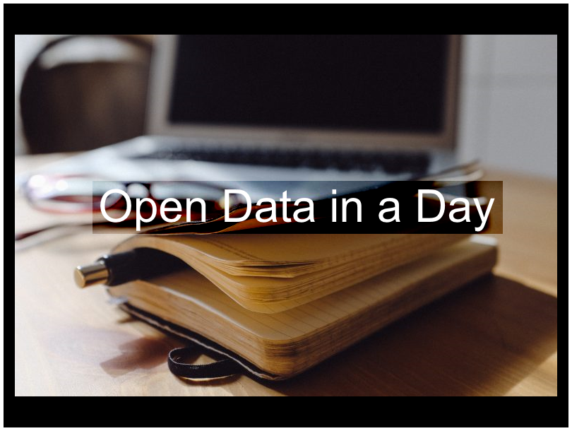 Free Data Training: Open Data in a Day