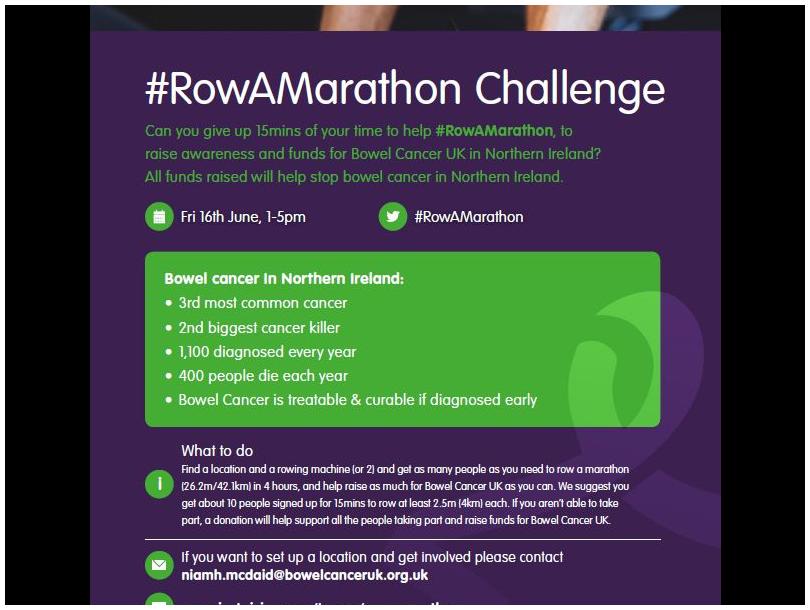 #RowAMarathon Challenge