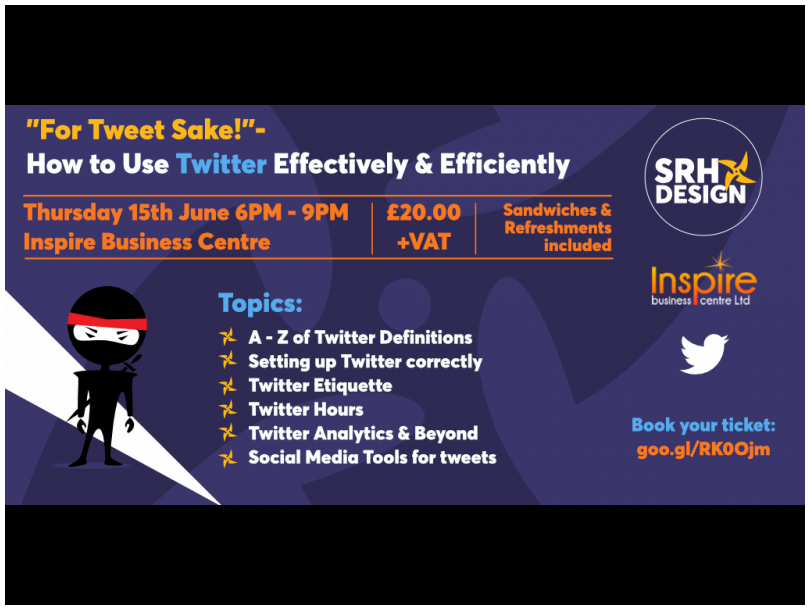 For Tweet Sake! How to use Twitter effectively and efficiently