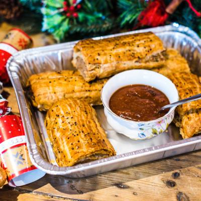 Loaf Catering Christmas Catering - Award Winning Sausage Rolls