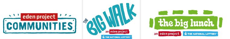 Eden Project Communities, The Big Walk, The Big Lunch -  Funded by the National Lottery