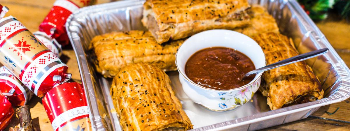 Loaf Catering Christmas Catering - Award Winning Sausage Rolls