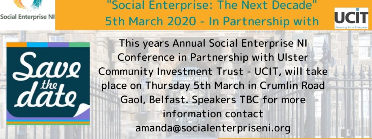 Social Enterprise NI Conference 2020