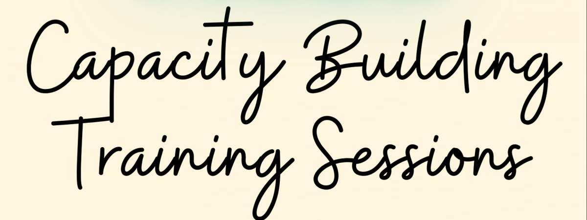 Free Capacity Building Training Sessions