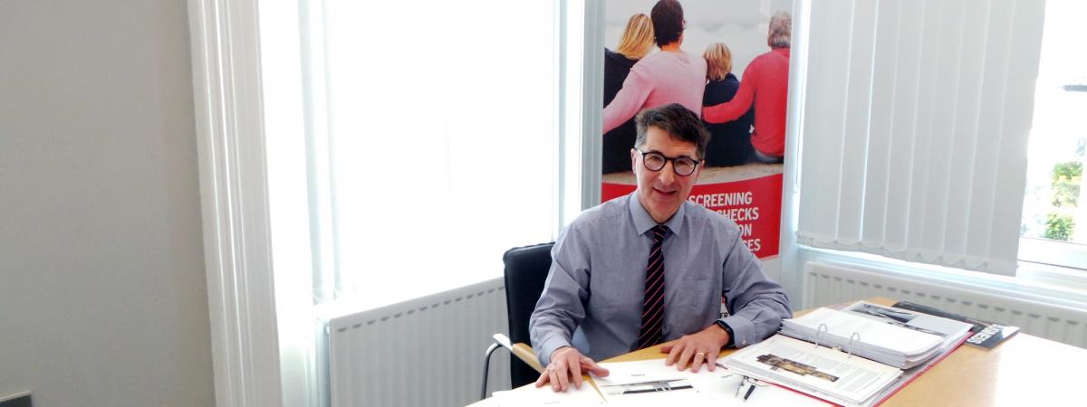 Gareth Kirk Action Cancer Chief Executive