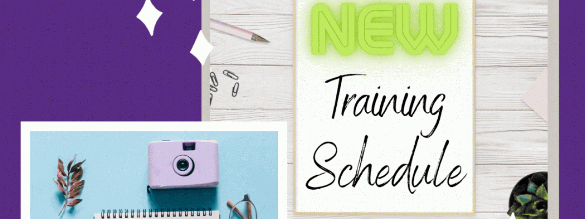 New Training Schedule