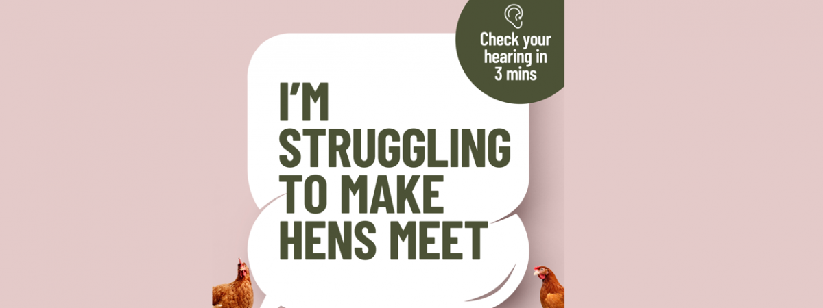 'making hens meet' in speech bubble