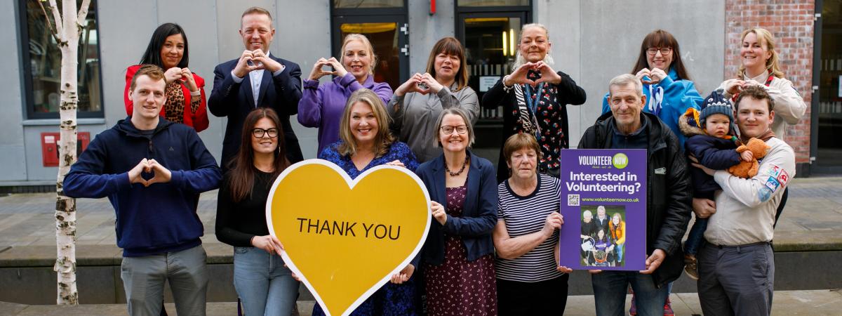 With just over two months to go until Volunteers’ Week 2023, taking place 1-7 June, Volunteer Now is calling on communities and businesses to give volunteering a go and be the change that we want to see as it gears up for this year’s Volunteer’s Week festivities.
