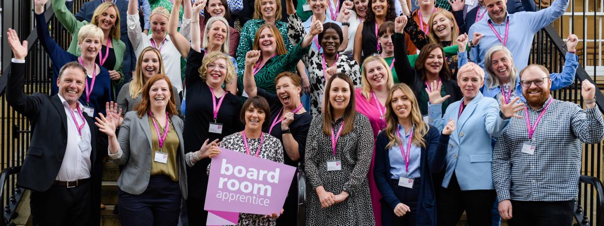 2022 Boardroom Apprentice cohort, courtesy of Boardroom Apprentice.