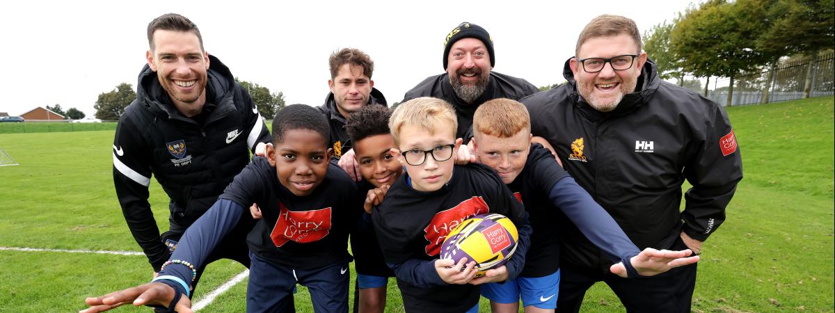Harry Corry cuts its cloth with major sponsorship deal that backs Instonians Rugby Football Club ‘Rugby for All’ Youth Programme