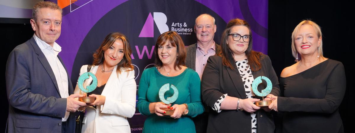 Award winners Millennium Forum receive Arts Organisation of the Year Award