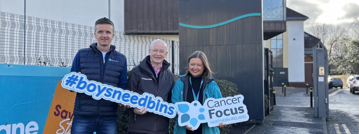 Buttercrane supports #boysneedbins