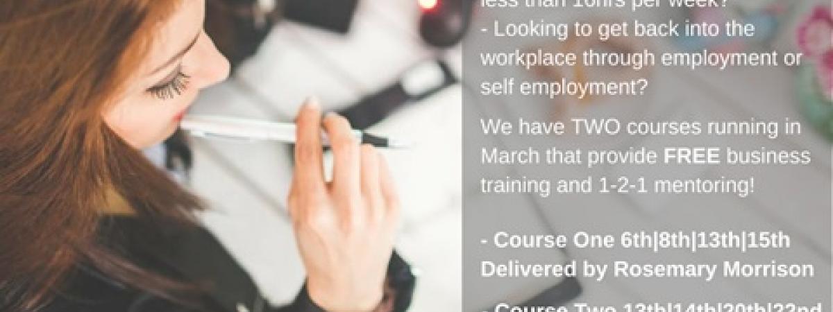 Ladies! "Be your own boss!" - FREE training programme starting soon! Ladies! "Be your own boss!" - FREE training programme starting soon!
