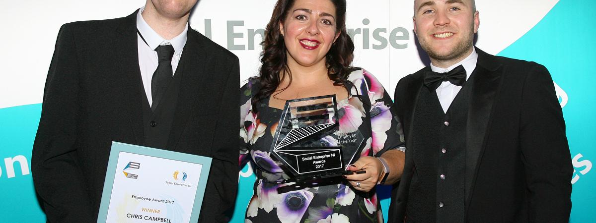 NOW Group recognised with two awards at Social Enterprise NI Awards NOW Group recognised with two awards at Social Enterprise NI Awards