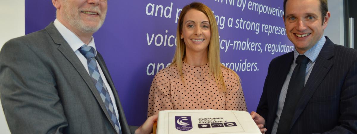 The Consumer Council achieves Customer Service Excellence Standard The Consumer Council achieves Customer Service Excellence Standard