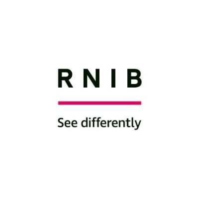 rnib logo - see differently