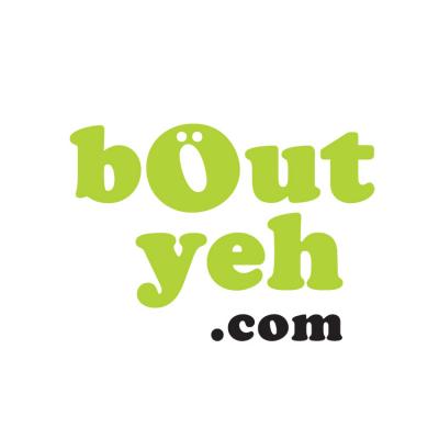 Logo for Bout Yeh, an online magazine and photographers and videographers in Belfast