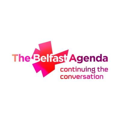The Belfast Agena logo - Continuing the conversation