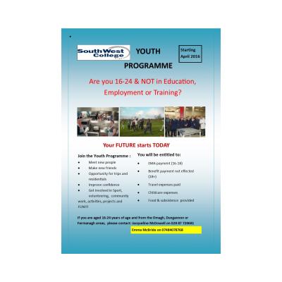 Youth Programme@SWC Omagh Youth Programme@SWC Omagh