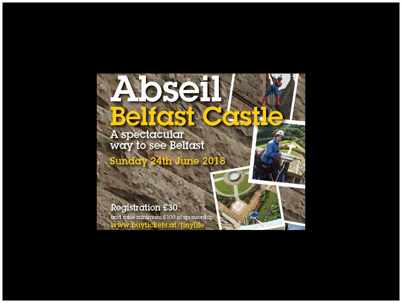 Abseil down Belfast Castle 