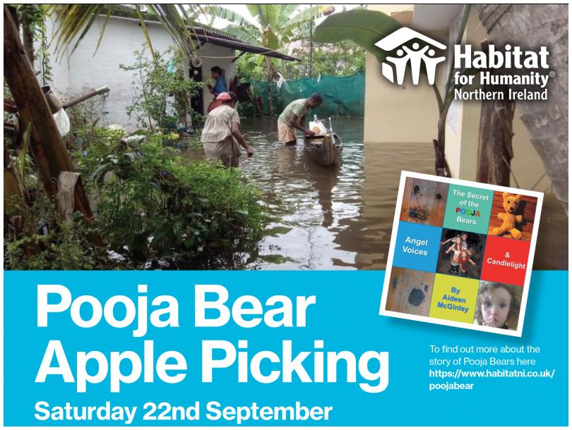 Pooja Bear Apple Picking
