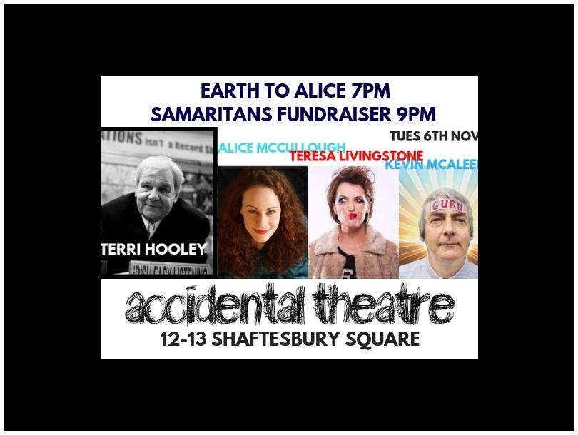 Earth To Alice at Accidental Theatre, 12-13 Shaftesbury Square