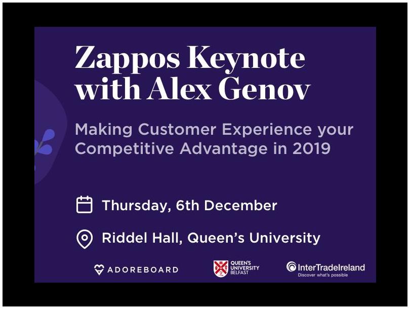 Zappos Keynote with Alex Genov