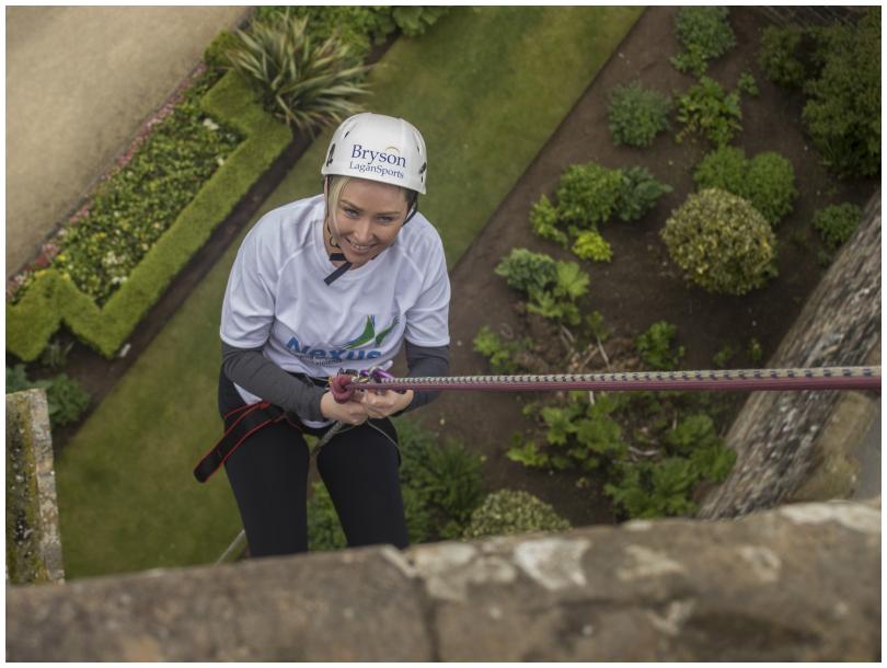 Belfast Castle Abseil