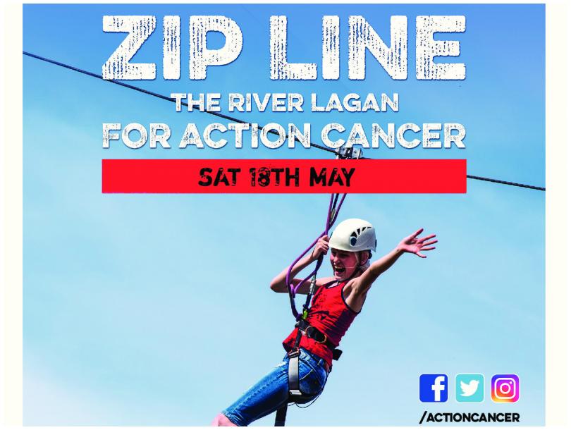 Action Cancer Zip Line Challenge Image
