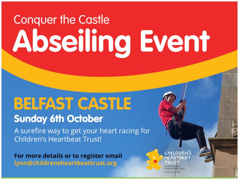 Belfast Castle Abseil