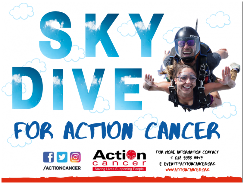 Sky Dive for Action Cancer 