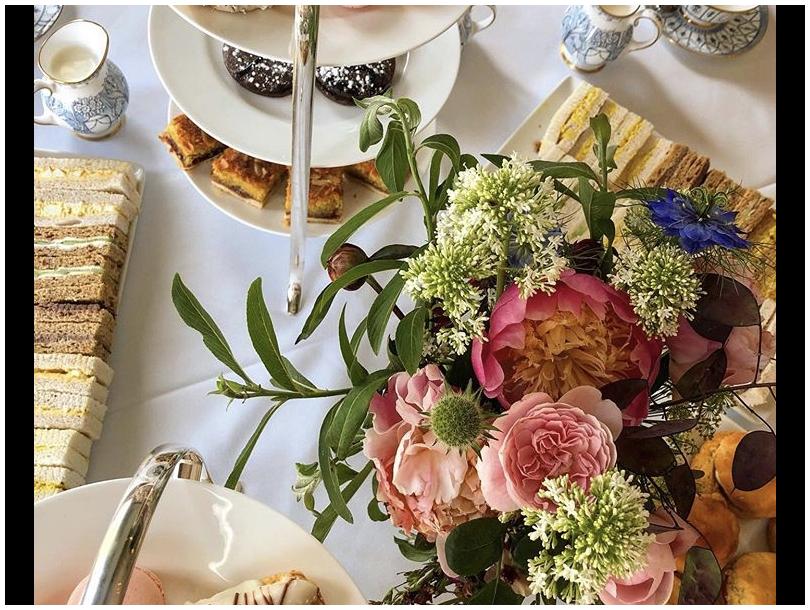 Afternoon Tea att he Carriage Rooms, Montalto estate