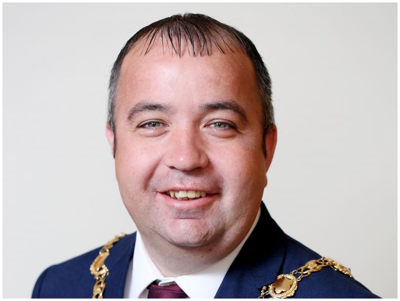 Derry Strabane Mayor Cllr Brian Tierney