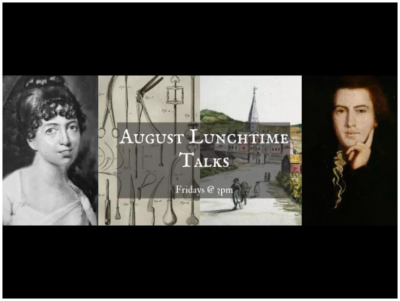 August Lunchtime Talk Series