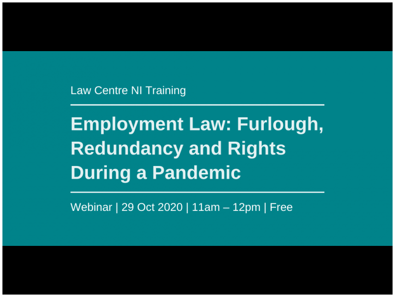 Law Centre NI Training