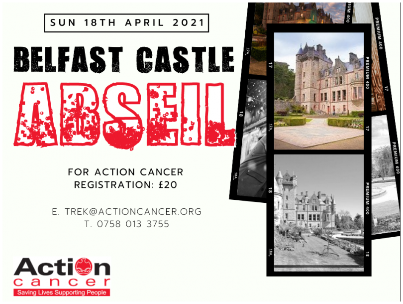 Belfast Castle Abseil image