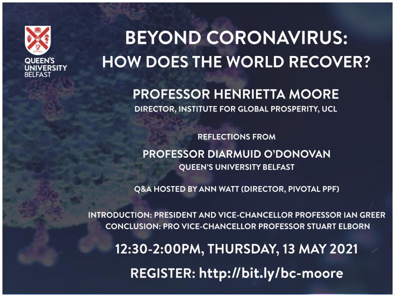 To register for this event, please visit https://www.eventbrite.co.uk/e/beyond-coronavirus-how-does-the-world-recover-tickets-151612267373