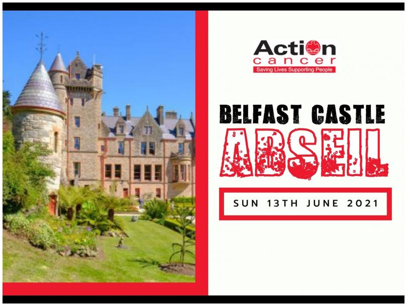 Belfast Castle Abseil image