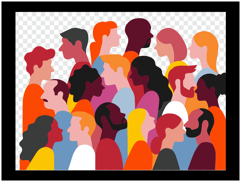 group of people - animated