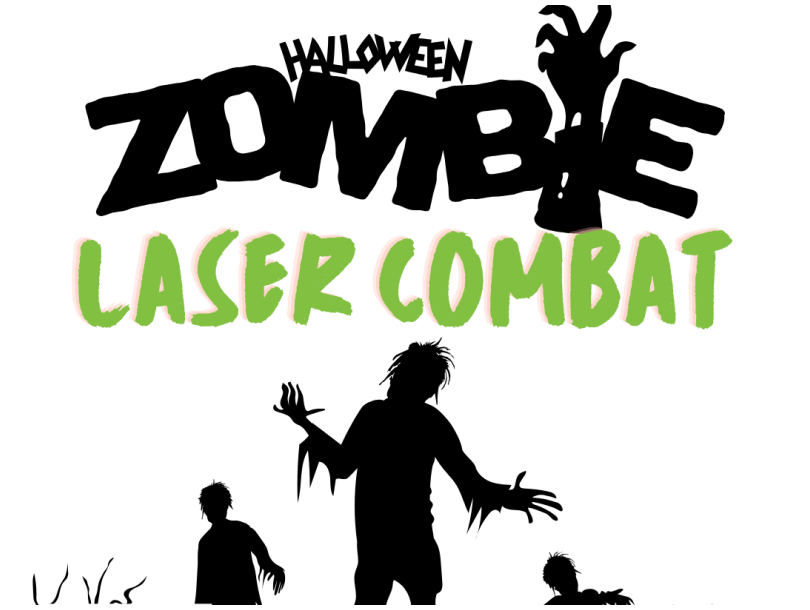 Halloween Zombie laser combat and Mini tank experience