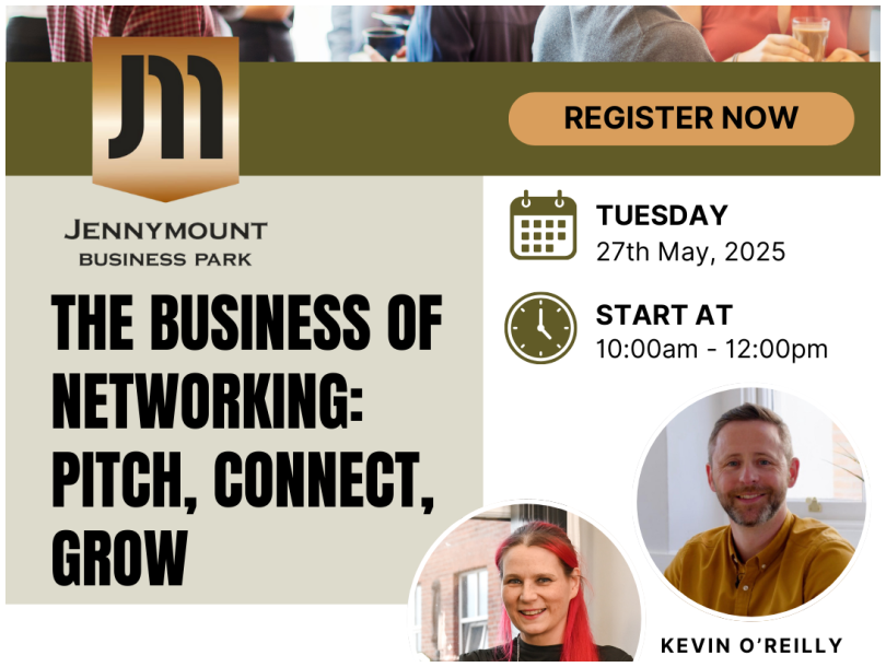 The Business of Networking: Pitch, Connect, Grow with Kevin O'Reilly and Tina Calder