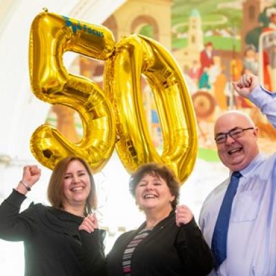 Cancer Focus NI, the first ever cancer charity in Northern Ireland, marks 50 years