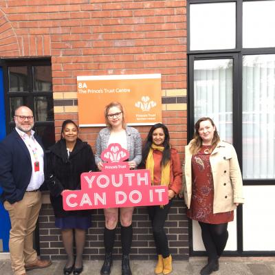 The Prince's Trust UK2030 Taskforce visits Belfast