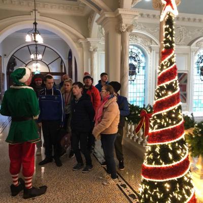 Young People during their recent tour of Belfast City Hall