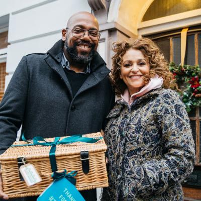 nadia sawalha launches #thereforme 