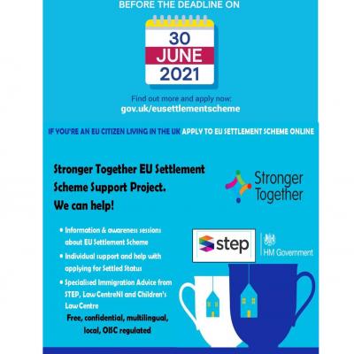 Stronger Together EUSS Support Project