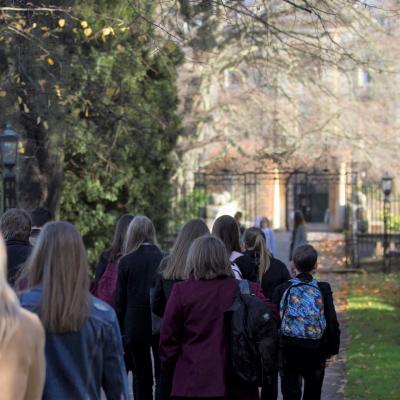 The Brilliant Club on a University tour with young people