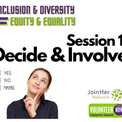 Inclusion & Diversity =Equity & Equality Session 1